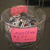 Big Bin of CASSETTES